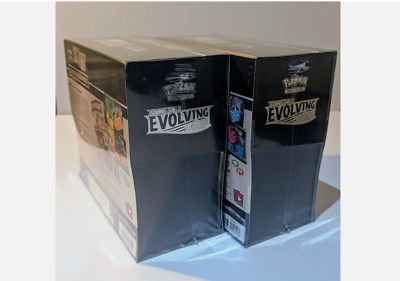 2 x Pokemon Evolving Skies Elite Trainer Box - ETB Factory Sealed