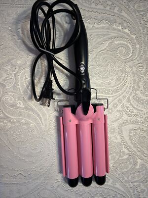 Bella Pro Wave Curling Iron Model #BP1377 with 2 Temperature Settings,
