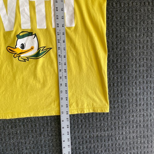 Nike Oregon Ducks T Shirt Fly With The Oregon Duck Yellow M The Nike Tee - Picture 5 of 6