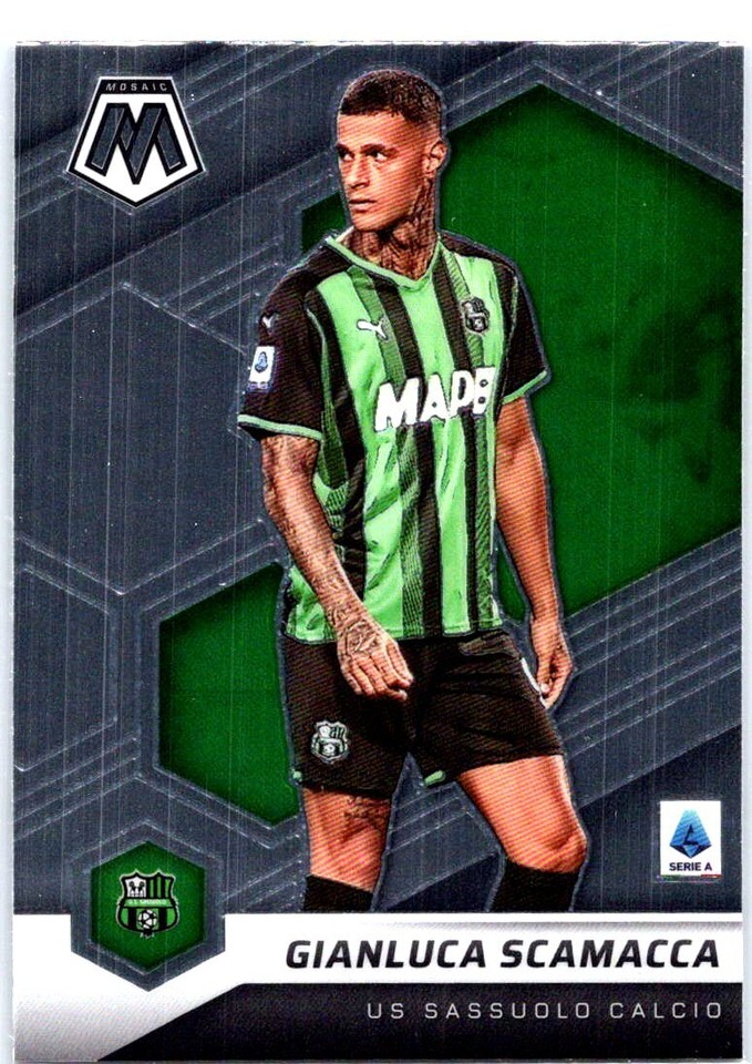 その他 PANINI MOSAIC SCAMACCA RC Las mejores ofertas en 2021-22 Panini Mosaic Serie A Gianluca