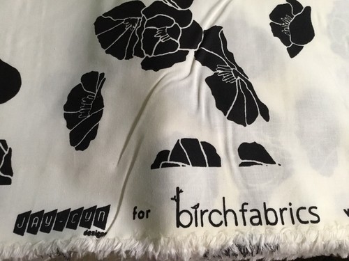 BIRCH FABRICS INKWELL CALI POP IN BLACK 9 YARDS NEW - Picture 16 of 23