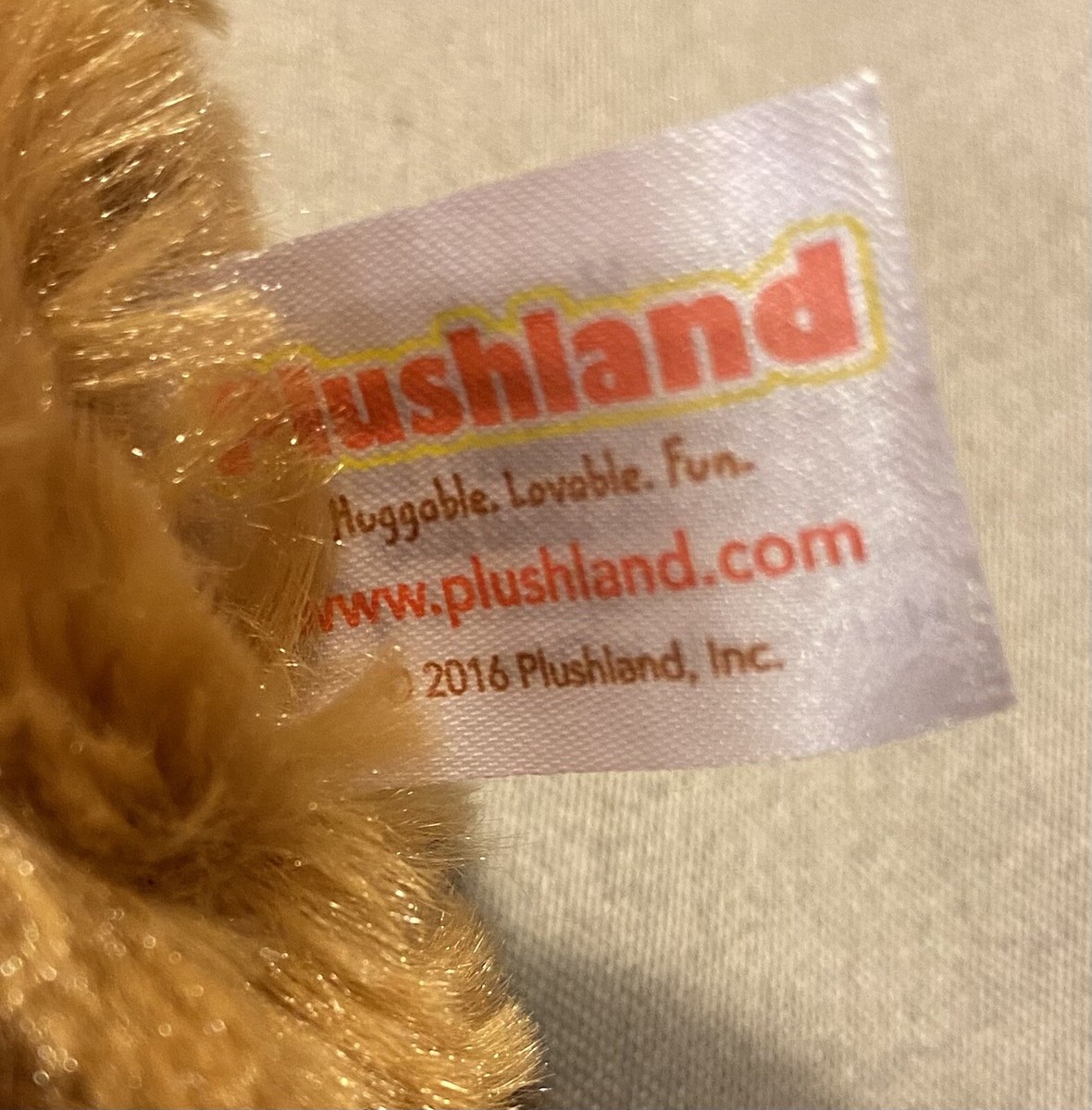 Americana Plushland Patriotic Teddy Bear with Flag Heart Plush