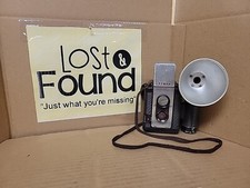 Vintage Argus 75 Camera With Flash And Carrying Strap 75mm Untested