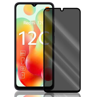Panzerfolie Ant Spy für Xiaomi Redmi 12C Sichtschutz Folie Blickschutz Glasfolie