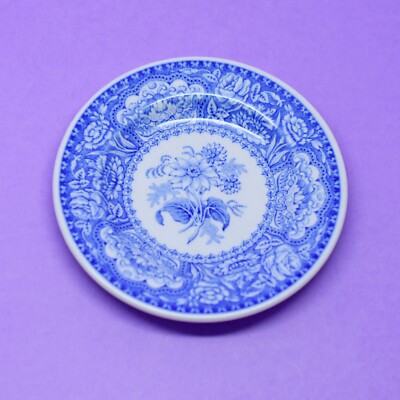 Spode Blue Room Collection Georgian Series'Floral'Small Pin Dish
