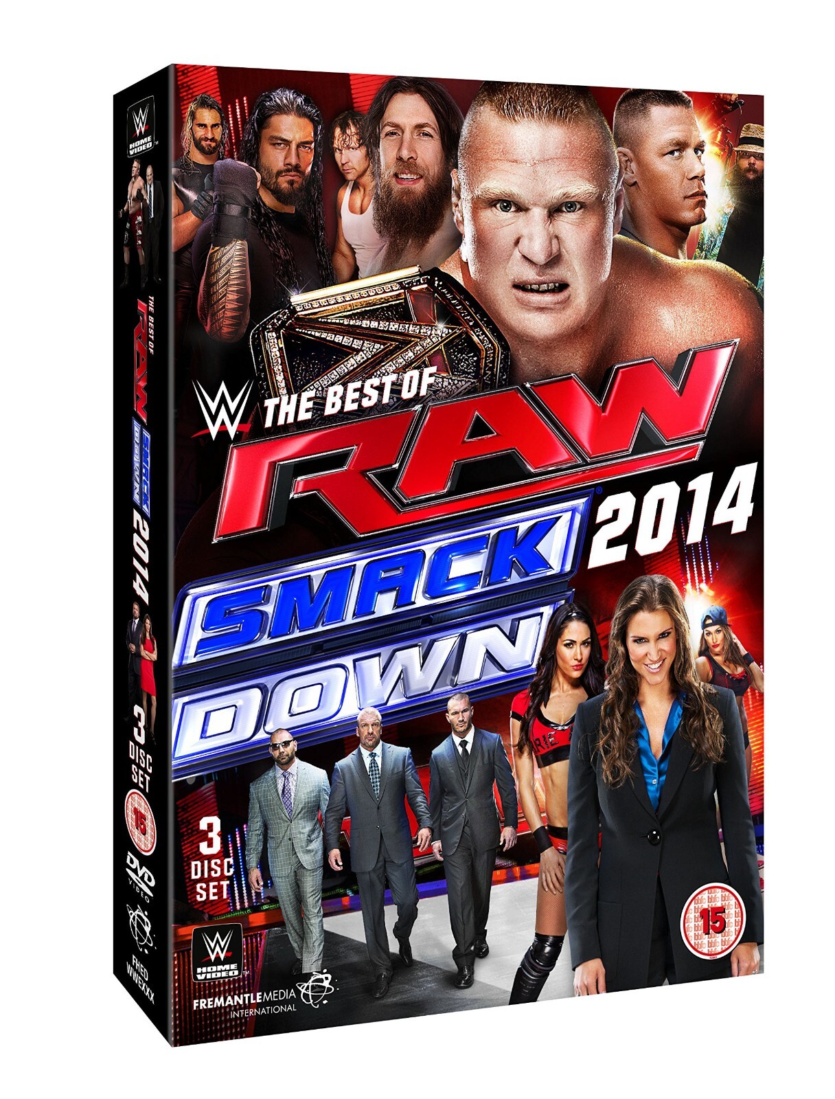 WWE: The Best of Raw and Smackdown 2014  (DVD) Brand New Sealed