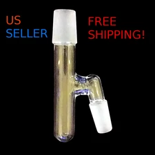 18mm Male To 14mm Male V Shape Glass Adapter | US SELLER | FREE SHIPPING