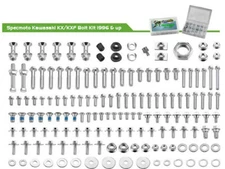 KX KXF KAWASAKI Specmoto Bolt Kit KX60 KX65 KX85 KX125 KX250 KX500 KX250F KX450F