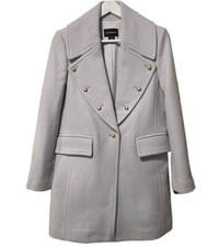 Club Monaco Women Sogand Lavender Purple wool Winter Coat Sz Med