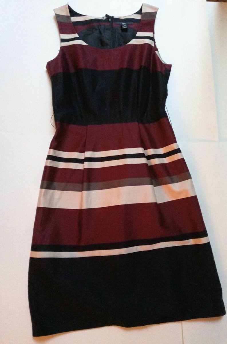 h and m fit and flare dress Relaxed V-Neck Midi Sweater Dress in Cotton Merino main image 0