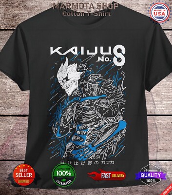Kaiju No Mina Shiro Kaiju T-Shirt Anime Soft Tee Shirt All Sizes Unisex  Otaku