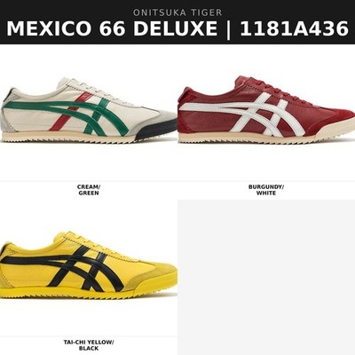 Onitsuka Tiger Mexico 66 Deluxe 1181A436 3 Farben Herren Schuhe Japan