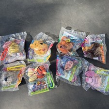 Lot Of 8 Disney Tigger Movie Winnie The Pooh McDonald s Soft Toys 1999 Sealed