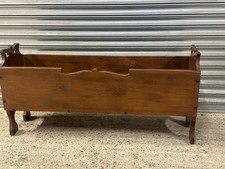 Large Vintage Arts And Crafts Style Oak Planter Trough / Jardinere