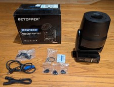 BETOPPER BSW200 Beam Spot Wash Moving Head LED Stage Light - Gobos Prism