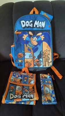 Dog Man Backpack, Lunch Pail, and Pencil Case-Brand New With Tags!