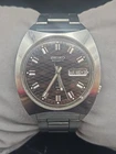Seiko Argyle Automatic 37mm Diamond Pattern Day/Date Dial Men Watch 7009-8009-P