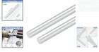 Bar Code Rounded 2-Pack 10mm Round Aluminum Rods - 6061 Metal Bar for Crafts & Models | eBay