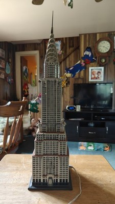 Dept 56 Chrysler Building New York City Landmark Collection Lighted Skyscraper