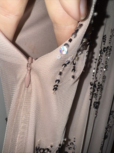 Jenny Packham Evening Dress Size 12 Party Wedding Cocktails Cruise Pink Blush - Bild 19 von 20