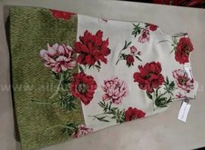 Oscar de la Renta Women's Peony Unraveled Jacquard Shift Dress size 4