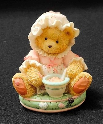 Enesco Cherished Teddies 1993 Little Miss Muffet Figurine #624799-513
