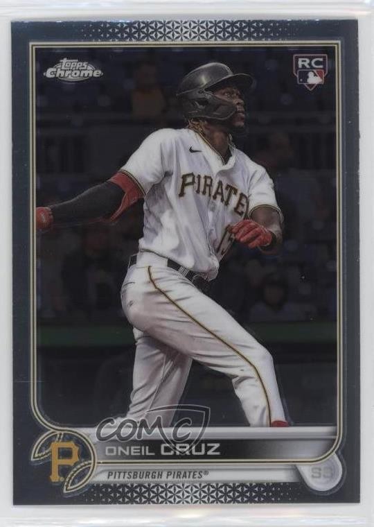 2022 Topps Chrome Sonic Oneil Cruz #128 y1s