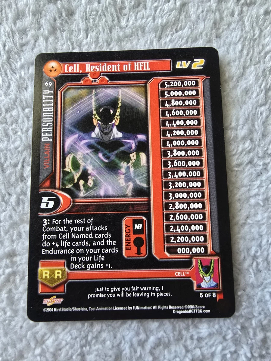 Dragon Ball Z TCG Uncommon Individual Collectible Card Game Cards