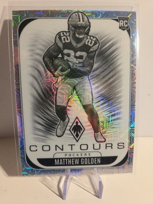 2025 Panini Phoenix Contours Rookie Matthew Golden #12 Packers /75
