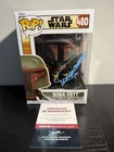 Dickey Beer Signed Boba Fett Star Wars #480 Funko Pop (Pristine Auction COA)