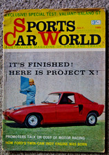 Sports Car World 1965 Jul Valano GT Maserati 1926 3500GT Gordini R8 Citroen ID19