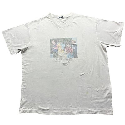 Marcus J. Brutus Kith Art T-Shirt Mens XL Short Sleeve Graphic 21SS White 