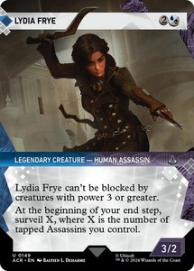 Lydia Frye (Showcase) - Universes Beyond: Assassin's Creed #149