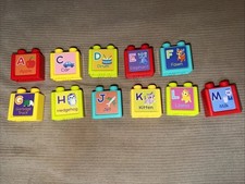 11 Vtech Sit To Stand Ultimate Alphabet Train Replacement ABC Blocks  READ