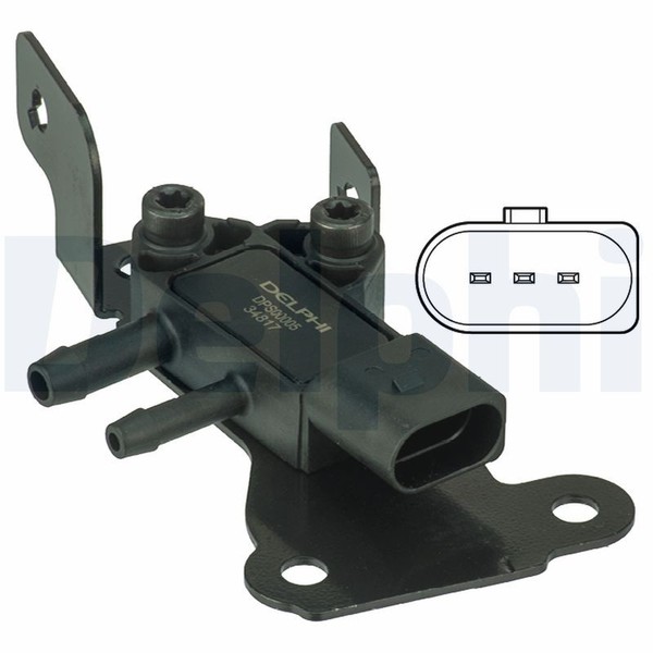 Sensor, Abgasdruck FÜR Mitsubishi Pajero IV (V8 W, V9 W) - Delphi DPS00005-image