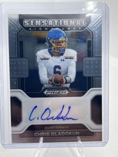 2023 Panini Prizm Draft Picks #SS-COL Chris Oladokun Auto A50