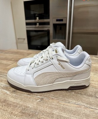 Puma Slipstream LO LUX - Herren Schuhe Leder Weiß 390124-01