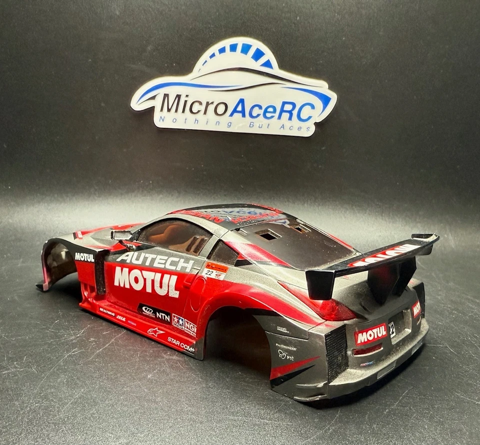 Used KYOSHO Mini-z Body Auto Scale ASC Fairlady Z Motul custom painted - Image 3 of 4