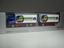(YG-44) Herpa Exclusiv MAN Kofferhängerzug Rigterink Nordhorn in OVP