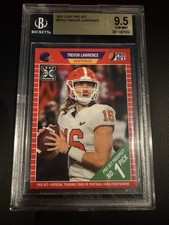 2021 Leaf Pro Set Trevor Lawrence #PS1A Rookie Card Graded Beckett 9.5. rookie card picture