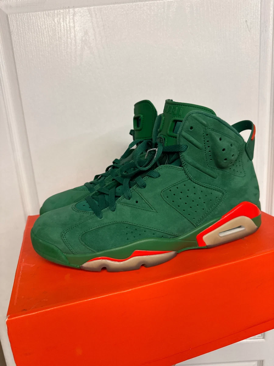 Jordan 6 Retro Green Suede Gatorade | eBay