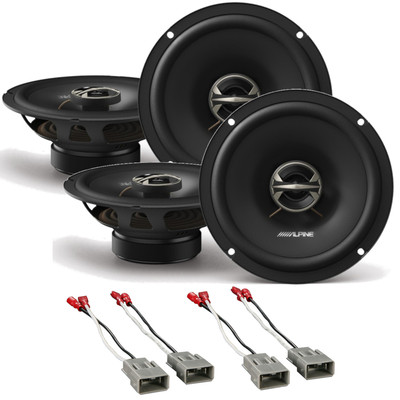 Alpine EL-E65-G 6.5'' 2-way 4-ohm Coaxial Car Speakers