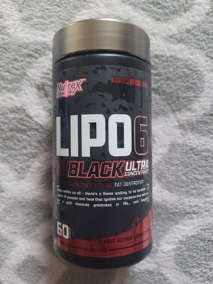 Nutrex BLACK 120 Capsules Fat Burner - BEST BY 05/2027
