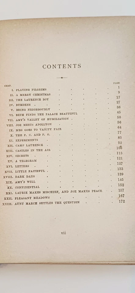 c1896 1st ed Little Women, Meg, Jo, Beth & Amy, L. M. Alcott illus J. Mitchell - Imagem 4 de 4
