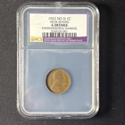1922 No D Lincoln Wheat Cent 1c Weak Reverse NCS NGC Good Details