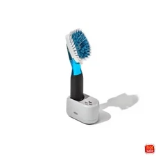 OXO Soap Dispensing Dish Brush Set, Black