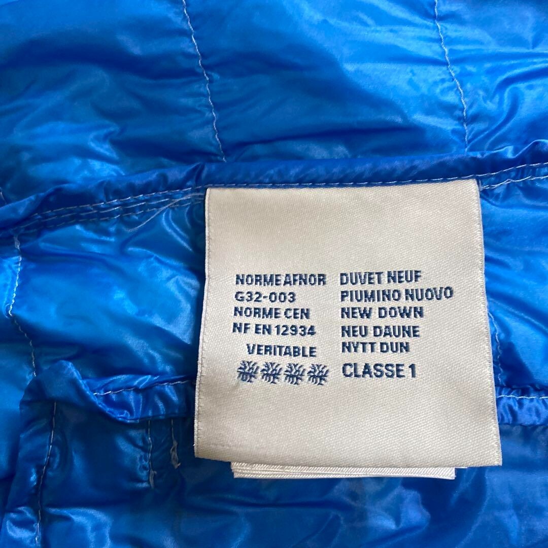 MONCLER PATRICK GILET Down Vest Camouflage Blue Men's Size 1 From