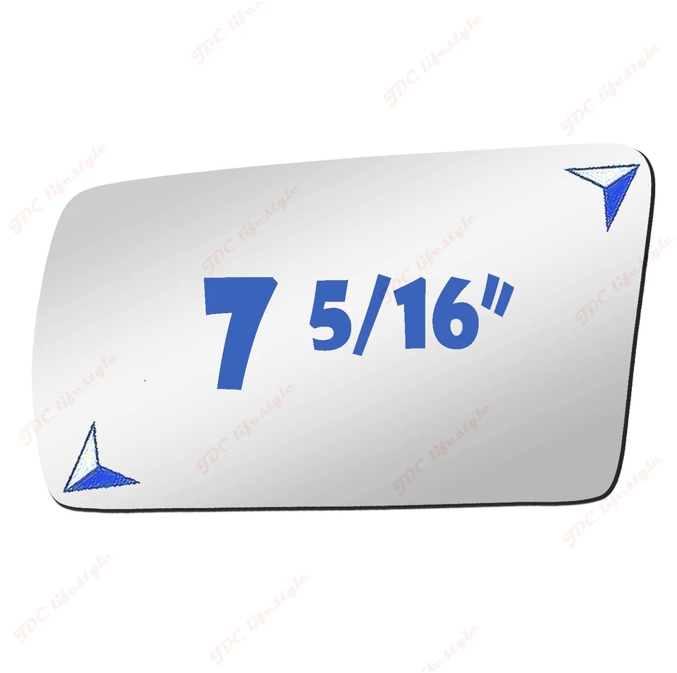 NUEVO para 1981-1998 SAAB 900/9000 Espejo de repuesto lado conductor izquierdo vidrio #2688 Foto 2 de 4