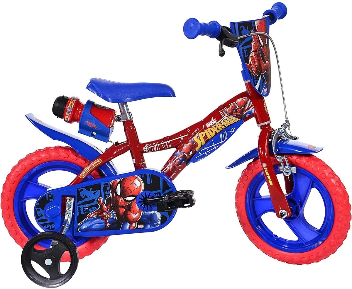 Bicicletta Spiderman 14 pollici età 3-6 Anni – The Toys Store