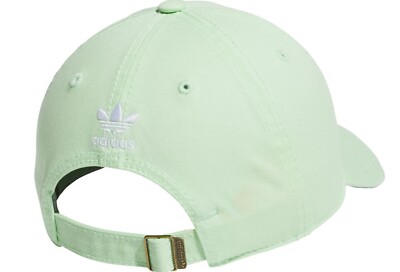 adidas Originals Women's Relaxed Strapback Hat Cap Semi Green
